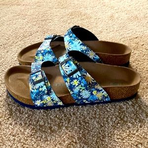 Never worn Birkenstocks size 9.